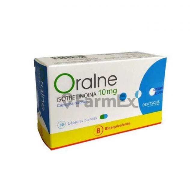 Oralne 10 mg x 30 cápsulas blandas "Ley Cenabast" Farmex-Fonasa-Persistente